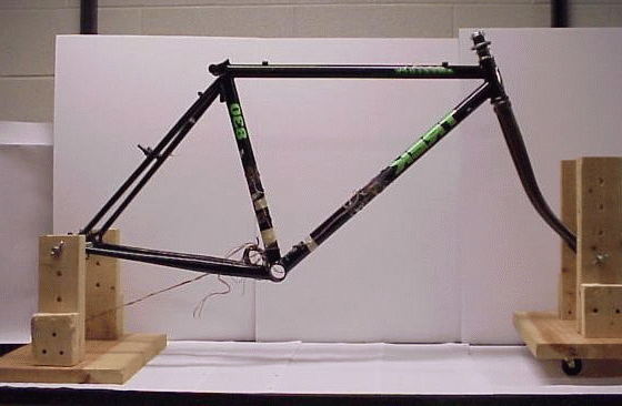 Actual Bike used in Experimentation