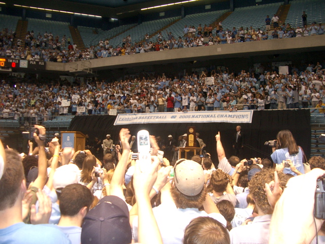 Everyone seated