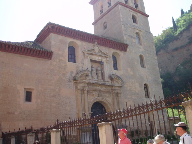 church below the Alhambra hill