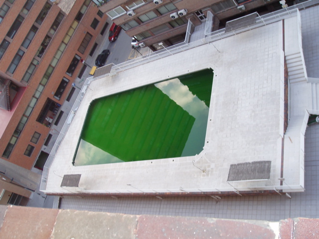emeral pool = no swimming