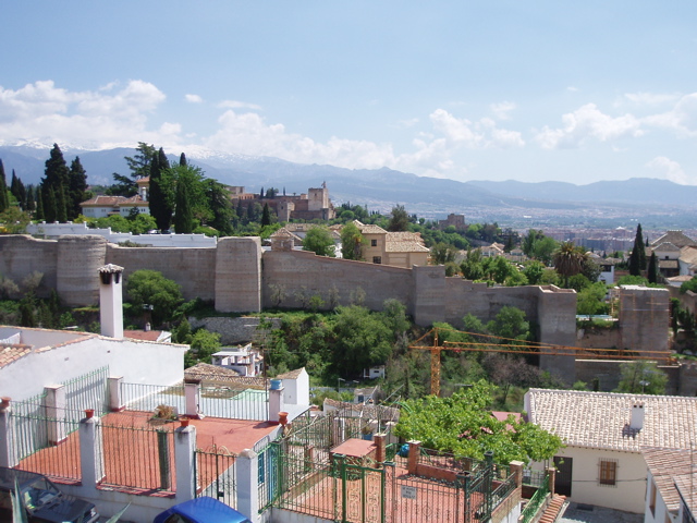 wall from Mirador St Christopher