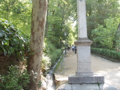 The walk to the Alhambra