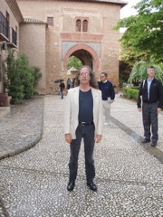 At the entrance