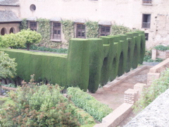 Plants as battlements