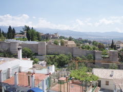 wall from Mirador St Christopher
