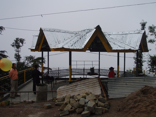 Pavilion near completion