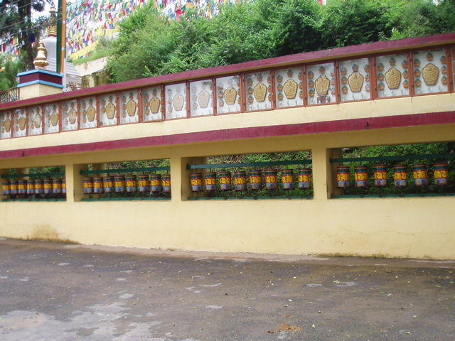 Prayer wheels are actually more like drums