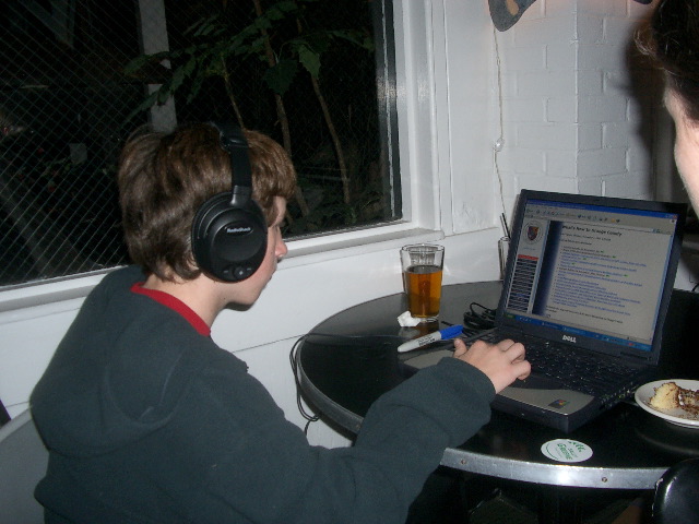 Inside command center