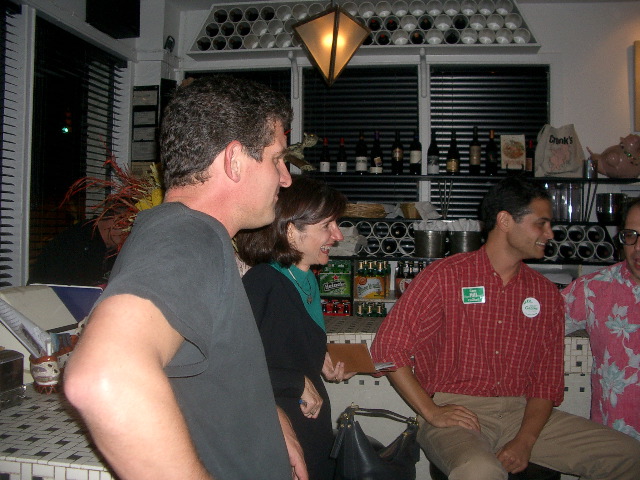 Mayor Mike, Sally, Mark and Mark