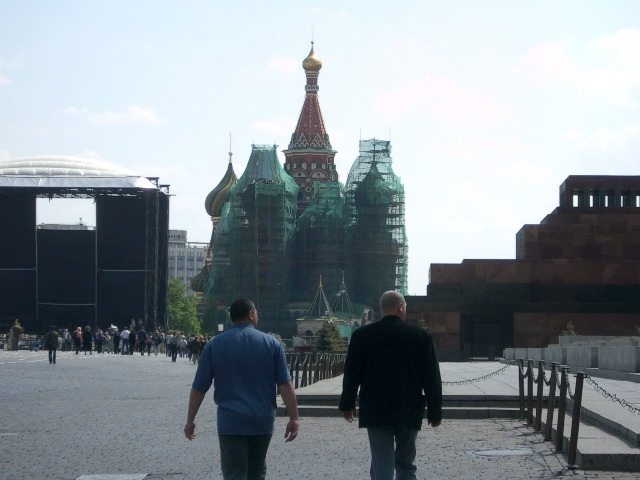 St. Basil meets Lenin and MacCarthy