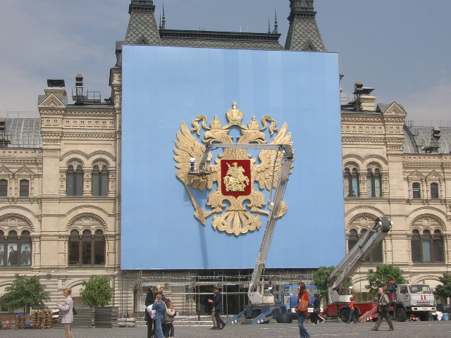 Preparing Red Square