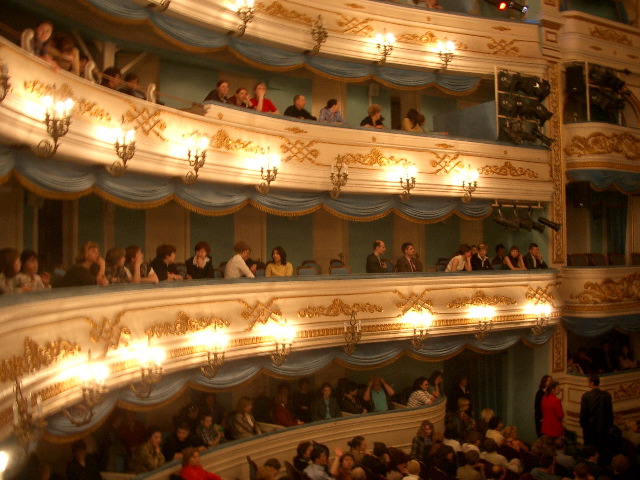 galleries at the Irkutsk Theatre