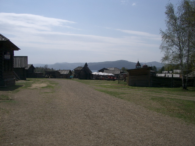 Street in the Museum of Wooden Architecture