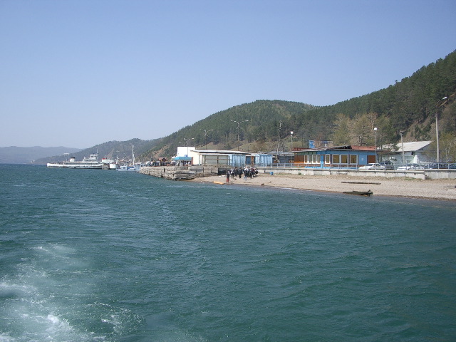 Leaving port
