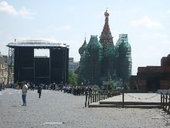 MacCartney stage at Red Square