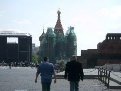 St. Basil meets Lenin and MacCarthy