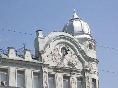 Building detail - across from Lenin Library