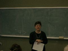 Barbara's talk
