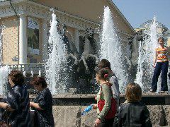 Three Horse Fountain - Kremlin