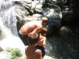 Wynne Jumping into falls