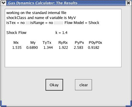 Results Window