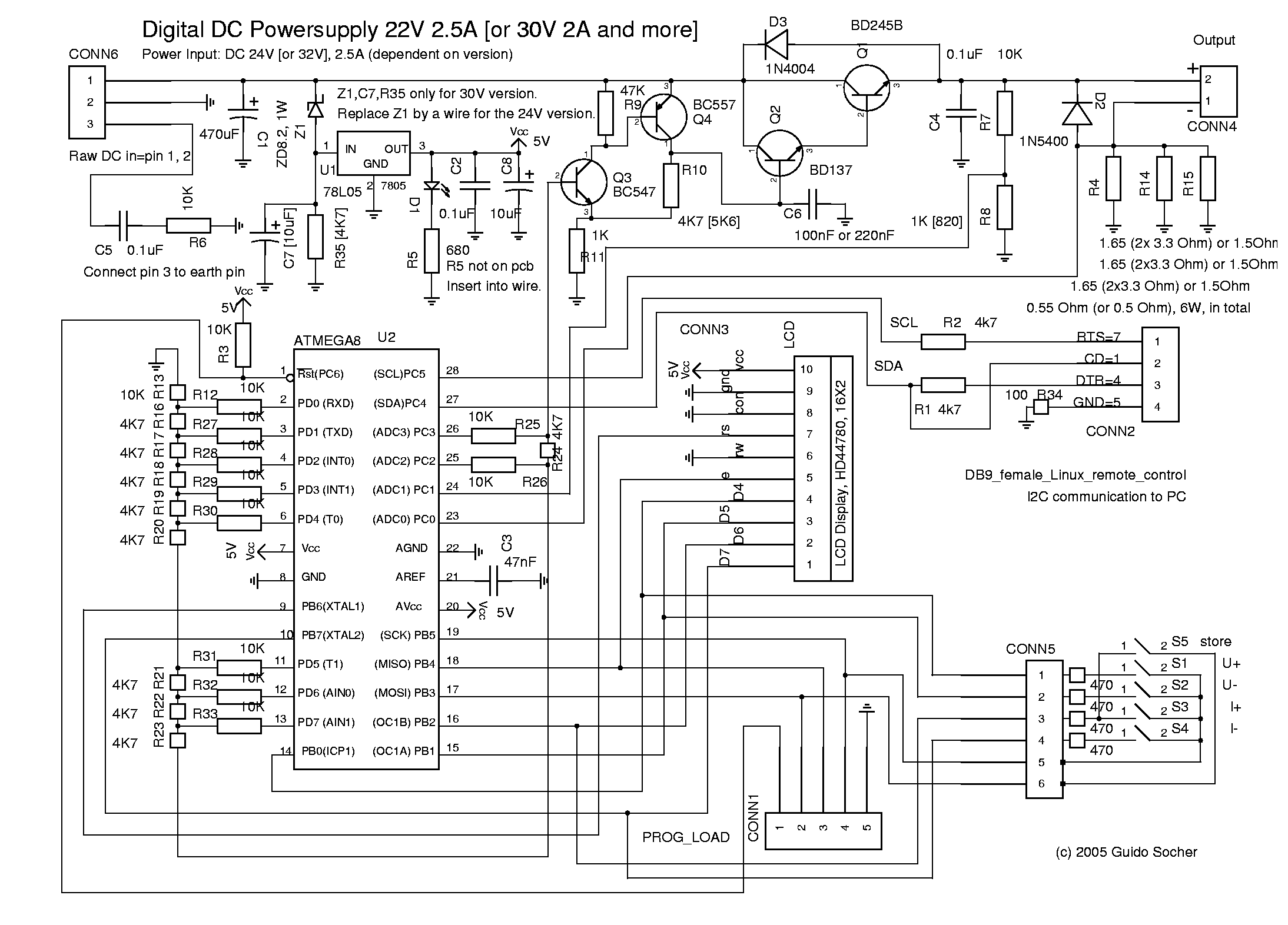 lf389, Hardware: A digital DC power supply -- part 3: command control