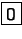 \fbox{\tt O}