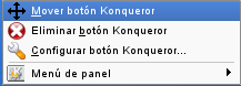 Como mover los componentes del panel.
