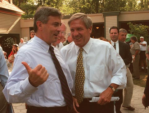 Cellucci & Harshbarger at Ashe's picnic