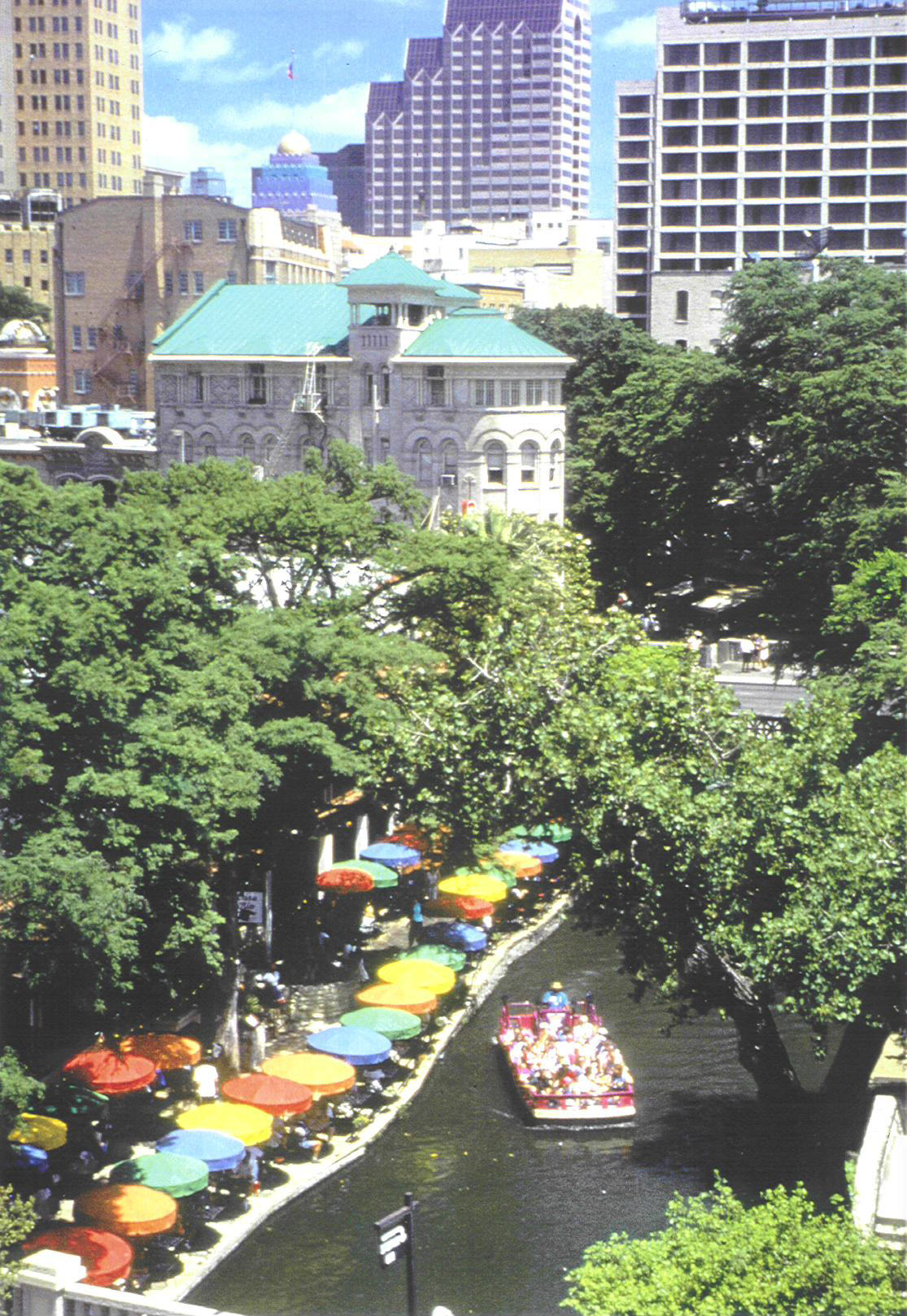 The River Walk in San Anonio, Texas. Credit: SACVB/Al Rendon.