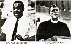 Dr. Aaron Henry and Rev.Edwin King