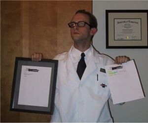 Educated. Note the degree.