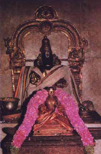 Swamy Desikan at AasthAnam: Moolavar & Uthsavar