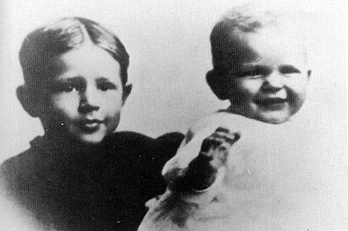 [Neil and RWR as baby]