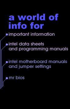 A world of info for