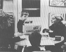 Teenage Sleator - He's on the far left, the others are his siblings.
