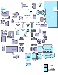Map of UNC
