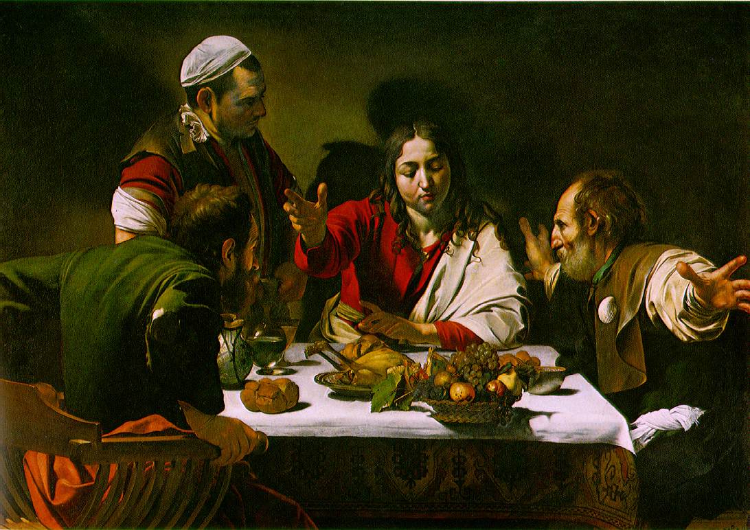 "The Supper at Emmaus" by Carravaggio