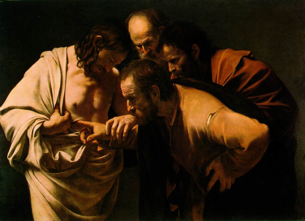 Michelangelo Merisi da Caravaggio: The Incredulity of St. Thomas (The WebMuseum)