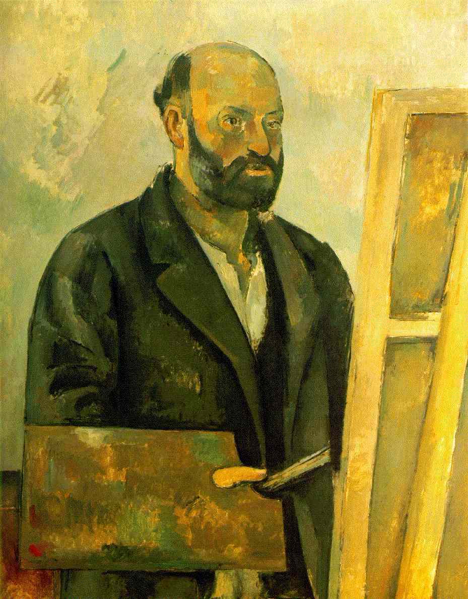 Webmuseum Cézanne Paul Self Portrait With Palette