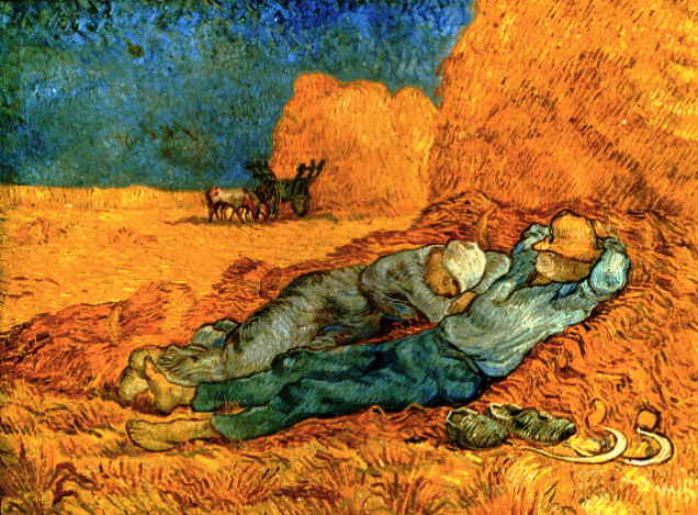 Noon: Rest from Work by Vincent Van Gogh