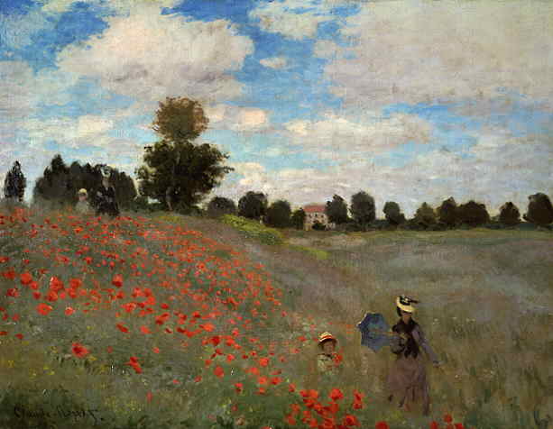 Monet Claude first Impressionist paintings