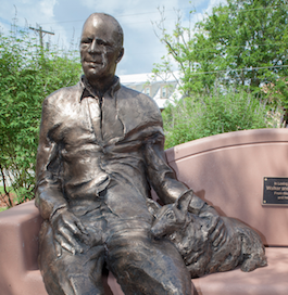 Image of  Statue of Walker Percy