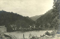 Houses Across River