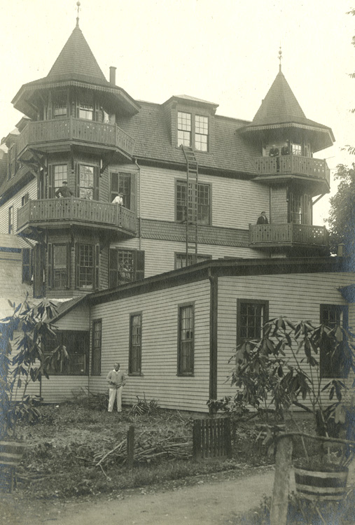 Rear of Hotel