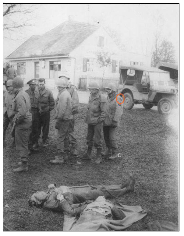 20th AD Soldiers at Dachau