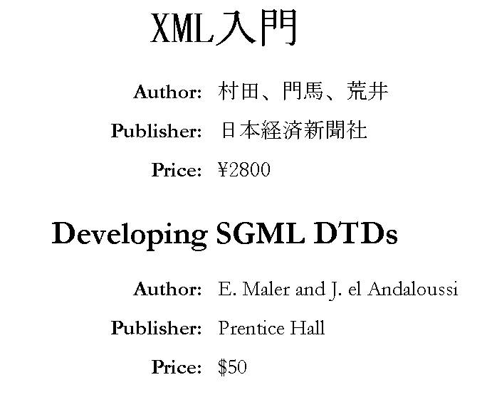 [Catalog rendered for reader of English]
		