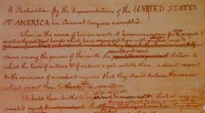 jefferson draft declaration of independence