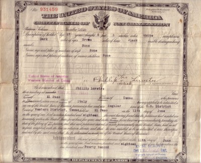 Naturalization Naturalization
