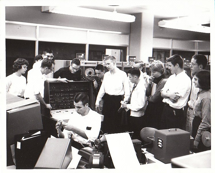 Students with Univac